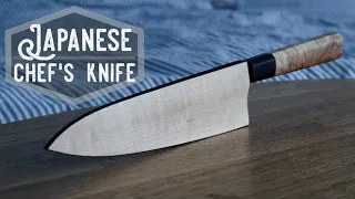 Making a Japanese Chef's Knife (Gyuto)