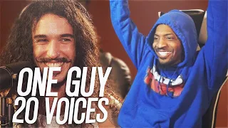 One Guy, 20 Voices (Michael Jackson, Post Malone, Roomie & MORE)(REACTION!!!)