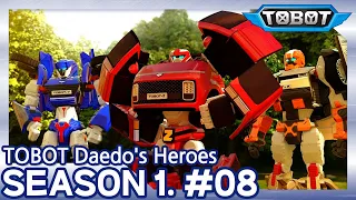 Under the Wrench, Racing the Clock | Daedo's Heroes EP.08 | Tobot Galaxy English | New Episode