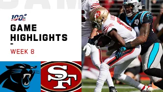 Panthers vs. 49ers Week 8 Highlights | NFL 2019