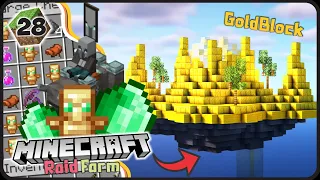 Aku Membuat PULAU TERMAHAL dari RATUSAN GOLD BLOCK ! || Minecraft Survival Indonesia S2 #28