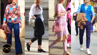 STREET FASHION in MILAN | What to wear in Spring | Outfit ideas at 22 °C | 71.6° F