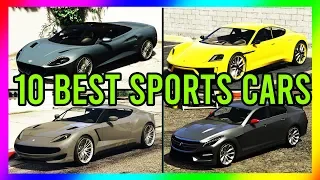 TOP 10 SPORTS CARS IN GTA 5 ONLINE!! (10 Sports Cars You Should Own) (2020)