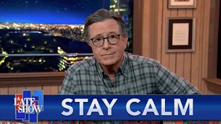 Stephen Colbert Remains Calm As America Braces For An Election Day Like No Other