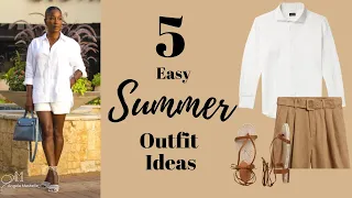 5 Easy Summer Outfits | Sneakers | Women Over 40