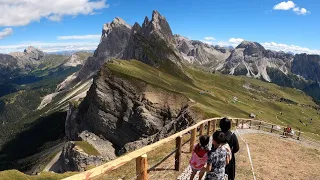 Dolomiti Seceda Funes   4K