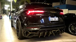 Lamborghini Urus Mansory Venatus driving on the streets of Monaco!