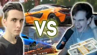 БРАТИШКИН ИГРАЕТ С ХЕСУСОМ НА БАБКИ | ROCKET LEAGUE | FORZA HORIZON 4