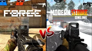 Bullet Force VS Modern Strike Online Comparison. Which one is best?