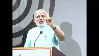 Shri Narendra Modi on 'power to the masses'  3 phase 24 hours uninterrupted power supply in each village of Gujarat