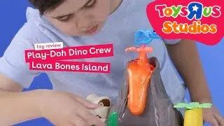 Toy Review: Play-Doh Dino Crew Lava Bones Island | Toys"R"Us