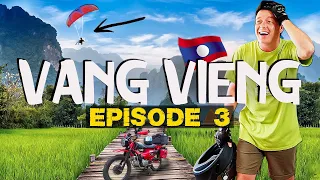 VANG VIENG IS BEAUTIFUL (and completely WILD) 🇱🇦 LOST in LAOS Ep:3