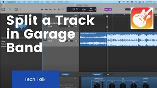 How to Split a Track in Garage Band