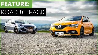 2018 Renault Megane RS Cup vs Honda Civic Type R - Road and Track Battle /w Tiff Needell