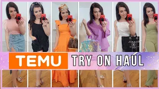 Temu Clothing try on haul | TEMU SUMMER CLOTHING HAUL | AFFORDABLE FASHION