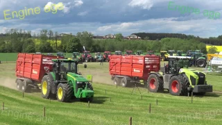 Claas vs John Deere | Tractor Show || Tractor Drag Race