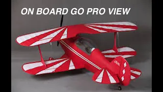 EFLITE PITTS 800mm ONBOARD FLIGHT