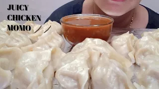 HOME MADE JUICY CHICKEN MOMO 🥟🥟||WITH SPICY TOMATO 🍅 CHUTNEY 🔥