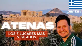 ATENAS 🇬🇷 4K  Los 7 lugares mas visitados + su HISTORIA (PARTE 1)