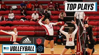 50 of Indiana's Top Plays from the 2021 Volleyball Season | Big Ten Volleyball
