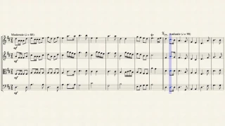 "Joy to the World" for String Quartet