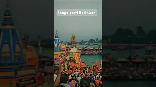 Ganga aarti Haridwar | #trending #viral #bhakti #shortvideo #whatsappstatus