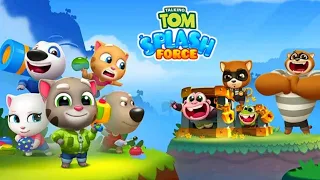Talking Tom Splash Force Gameplay Part 1 (Android/iOS)