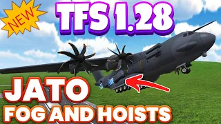 TFS UPDATE 1.28 IS OUT - FULL REVIEW | JATO, FOG, HOISTS | Turboprop Flight Simulator 1.28