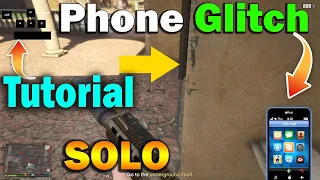 *Tutorial* Phone Glitch For Door Glitch in Cayo Perico Heist Glitches GTA Online