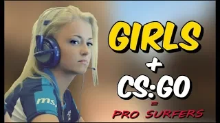 ASIAN GIRL LEARNED TO SURF IN CS GO IN JUST 20 SECONDS