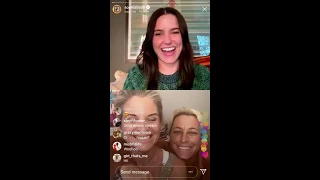 Sophia Bush Instagram live with Glennon Doyle (April 2020)