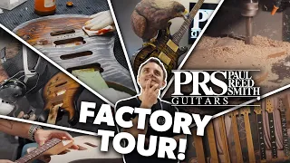 Behind the Scenes at PRS USA Factory!