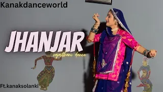 Jhanjar || ft.kanaksolanki || new Rajasthani dance 2023 || kanakdanceworld || punjabi song
