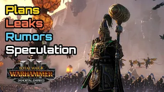 CA Future DLC Plans, Leaks, Rumors, Speculation - Total War: Warhammer 3 Immortal Empires