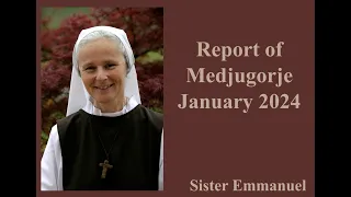Sister Emmanuel's Monthly Report January 2024