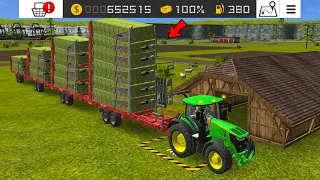 Making Bales & Collecting With John Deere In Fs16 | Fs16 Multiplayer | Timelapse |