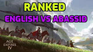 Age of Empires IV  ENGLISH VS ABASSID RANKED!!