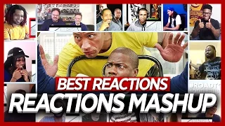 Central Intelligence Official Trailer Reactions Mashup (Best Reactions)