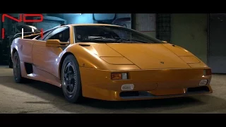 Lamborghini Diablo SV (1995) - Stock - NFS2015 Sound