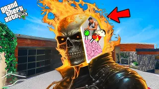 Franklin & Shinchan Enters Ghost riders Head & Controlling Ghost Rider Shinchan Using Powers GTA 5 !