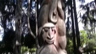 Papua New Cuine Sculpture Garden at Stanford University, California, USA