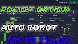 Pocket Option Robot THIS ROBOT OPEN TRADE FOR YOU