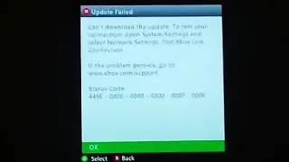 My Xbox 360 won't Update! Please HELP me!