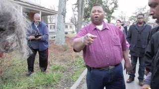 Rev. William Barber visits Scotland Neck, N.C.