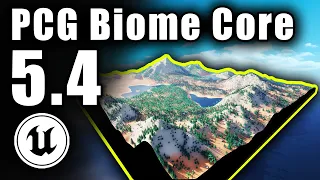 PCG Biome Core Plugin Tutorial | Unreal Engine 5.4
