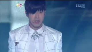 Dong Bang Shin Ki (TVXQ) [Catch Me] @SBS 2012 가요 대전 The Color of K-pop 20121229
