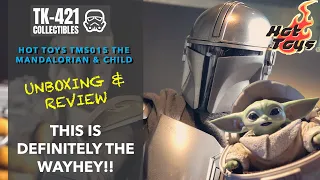 Hot Toys TMS015 The Mandalorian and The Child Unboxing and Review