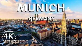 Munich City in Germany | Munich Drone Footage | 4K UHD