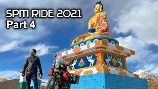KAZA to LANGZA VILLAGE ride Day 4 | spititrip 2021|@Btrlakshay | CHICHAM BRIDGE | SPITI VALLEY |
