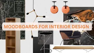 My Secret to Amazing Moodboards | How I make design boards for Interior Design